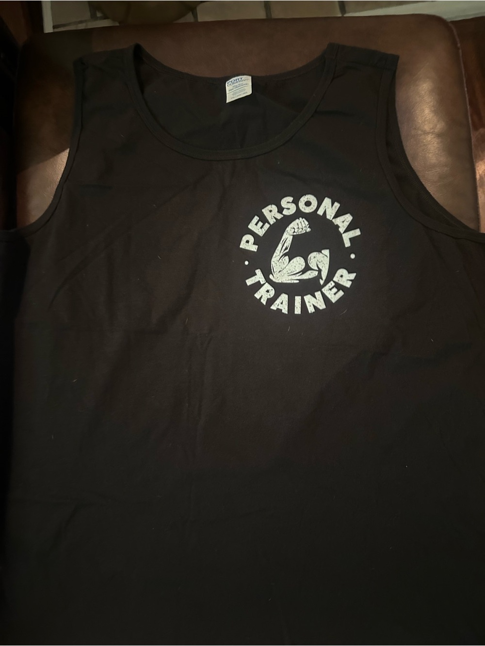 Personal Trainer Black Tank Top